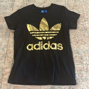 Gold foil Adidas Tee